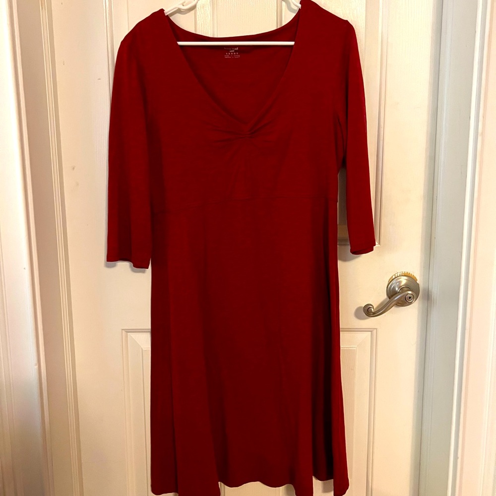 Horny Toad red dress